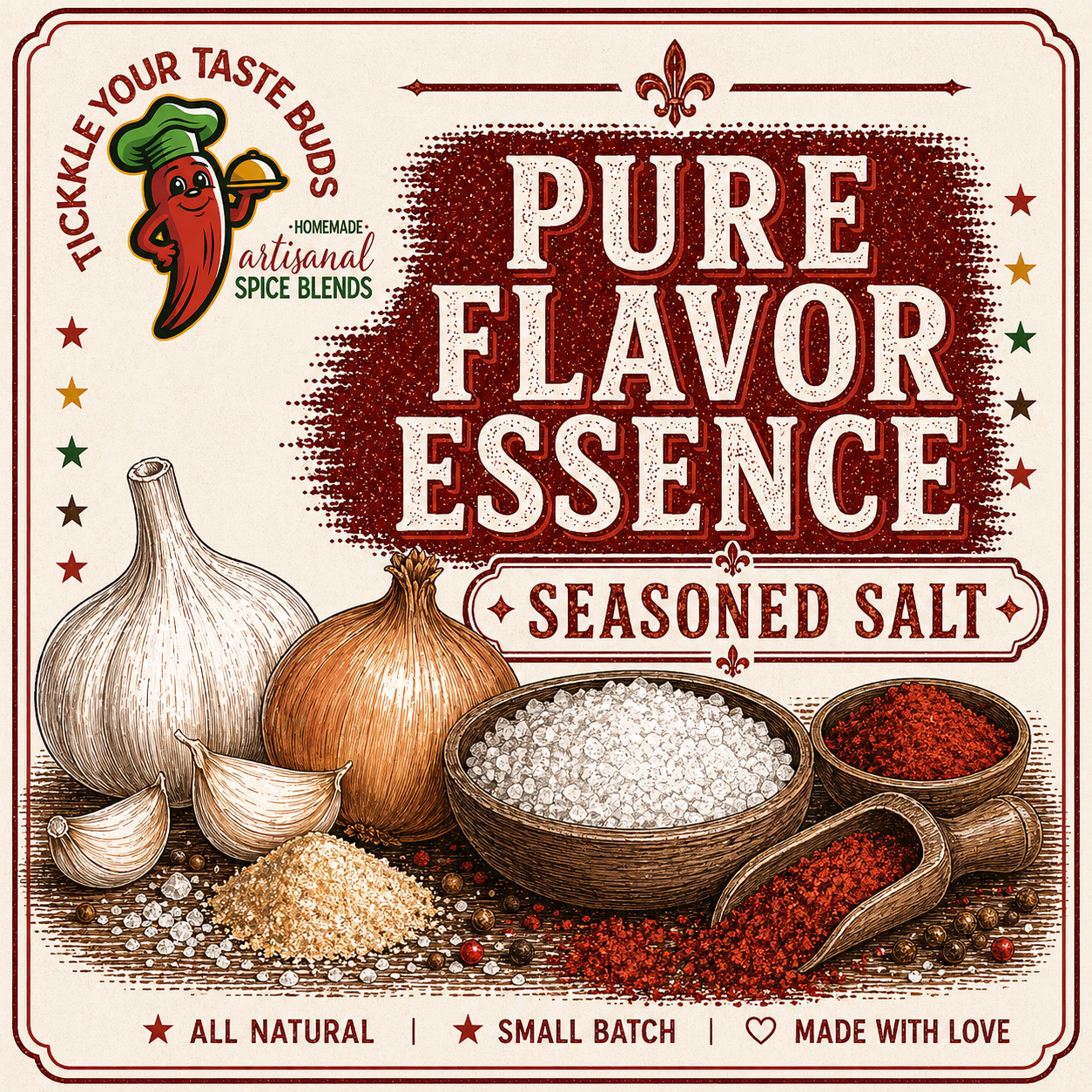 Pure Flavor Essence Seasoned Salt