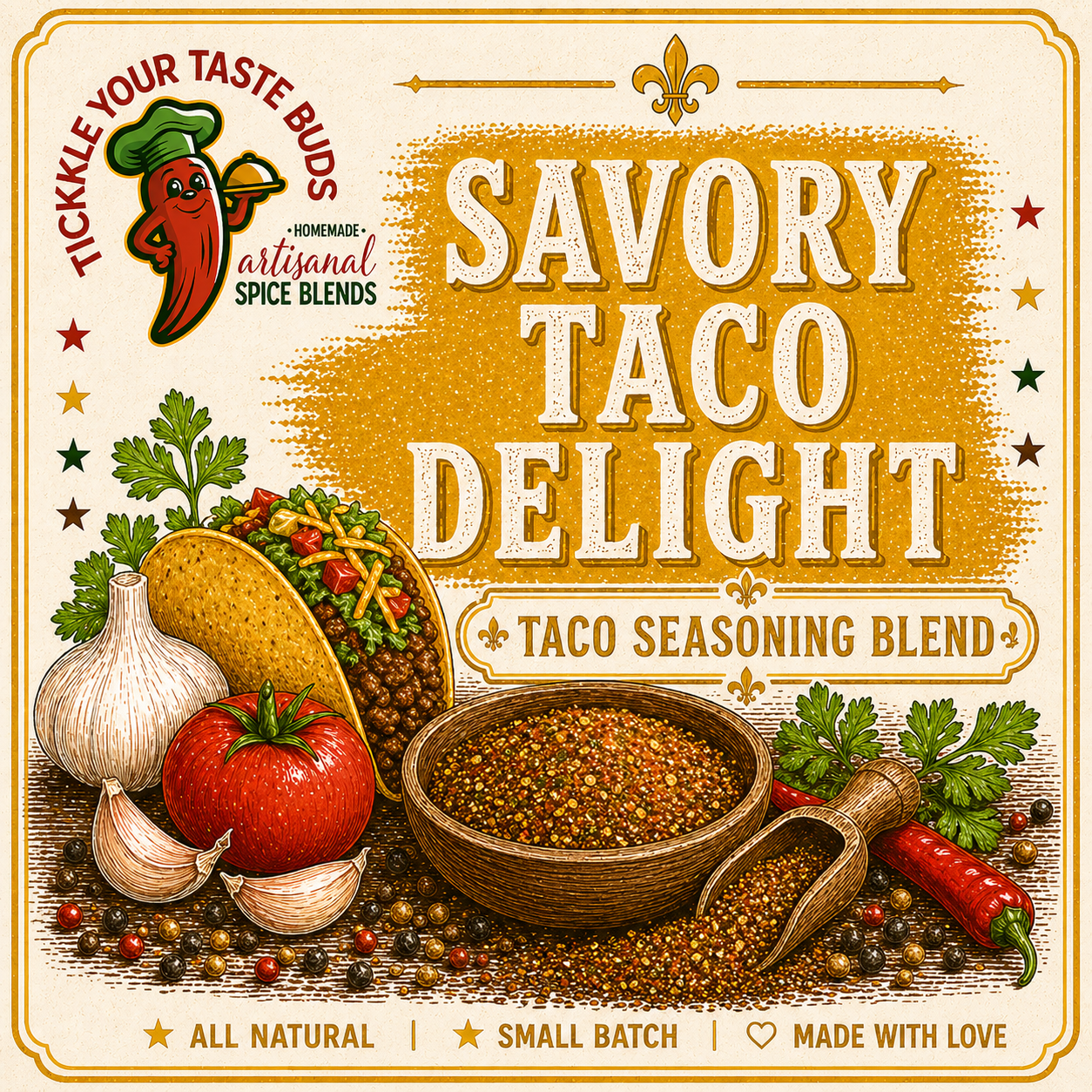 Savory Taco Delight Taco Seasoning