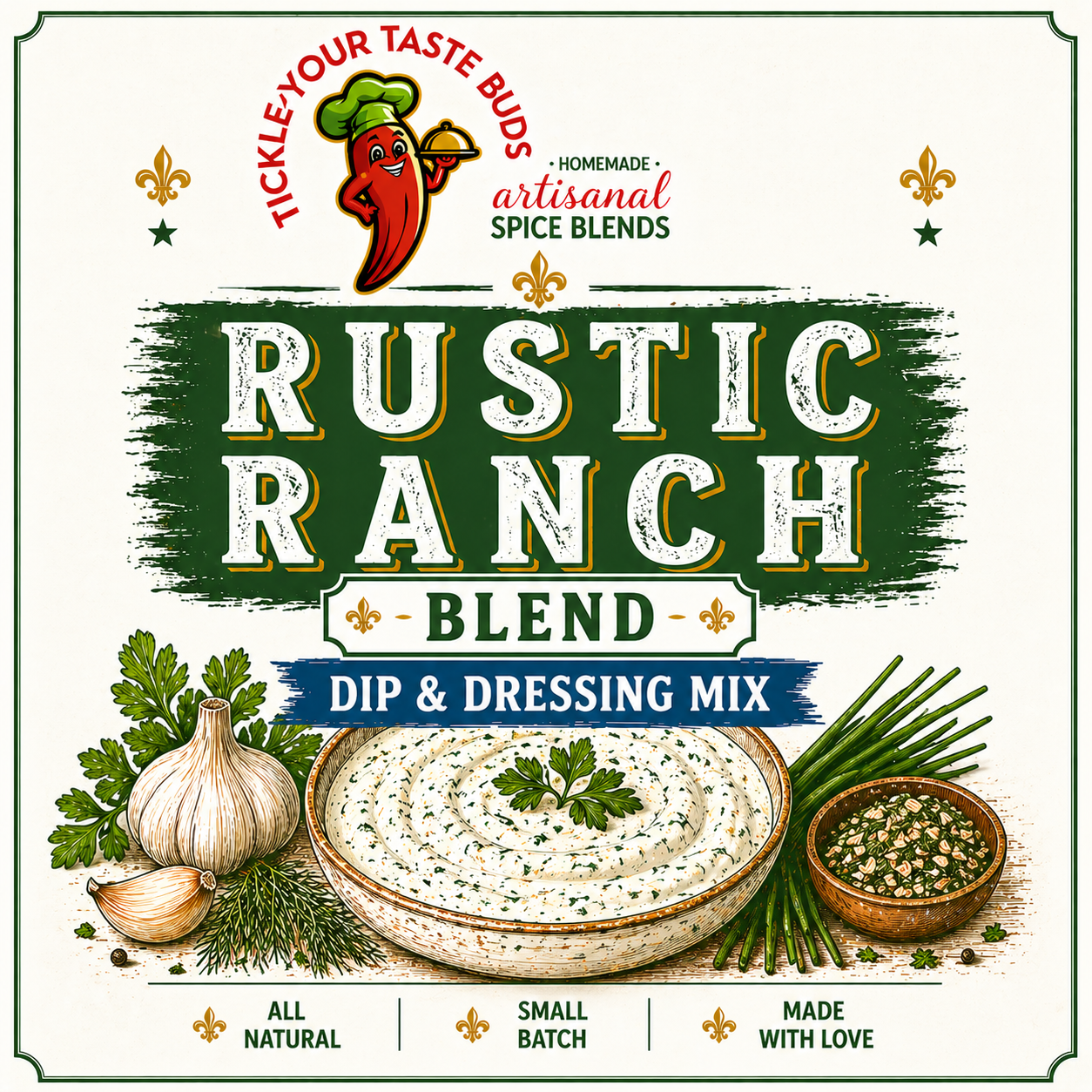 Rustic Ranch Blend Dip/Dressing Mix