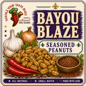 Bayou Blaze Seasoned Peanuts