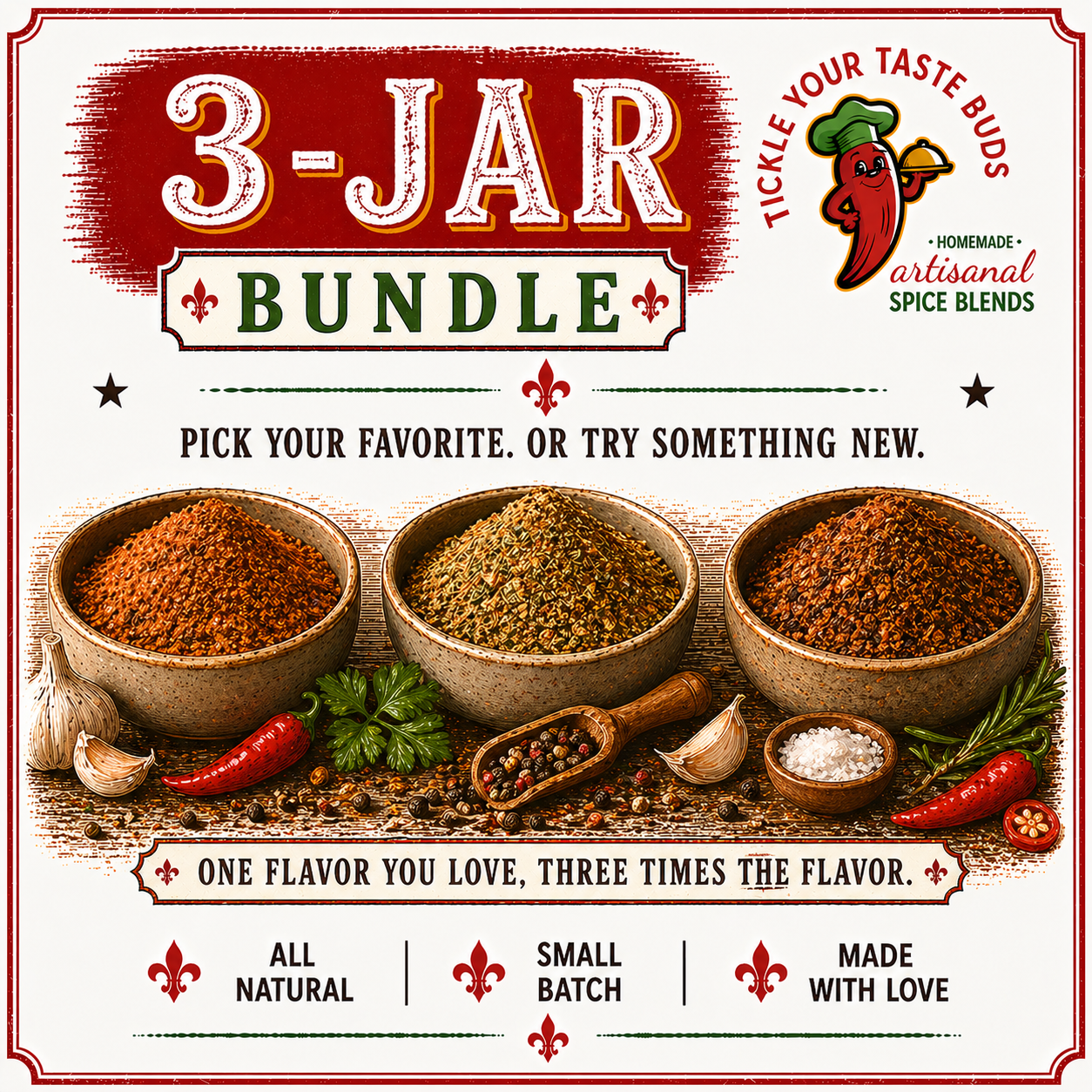 3-Jar Bundle
